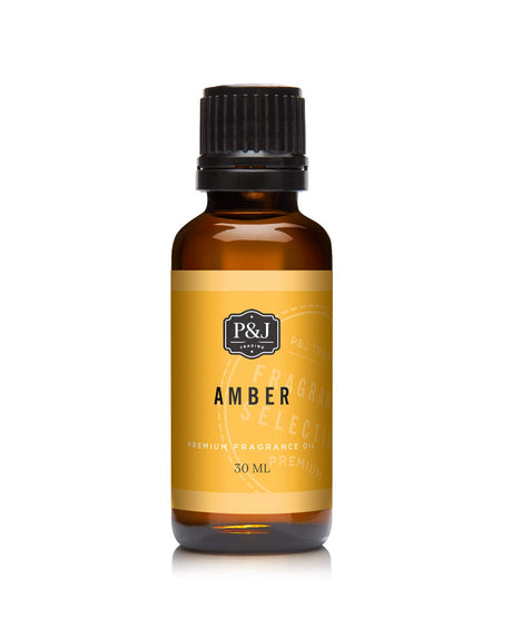 P&J Trading Fragrance Oil | Amber Oil 30ml - Candle Scents for Candle Making, Freshie Scents, Soap Making Supplies, Diffuser Oil Scents P&J Trading