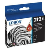 EPSON 212 Claria Ink High Capacity Black Cartridge (T212XL120-S) Works with WorkForce WF-2830, WF-2850, Expression XP-4100, XP-4105 Epson