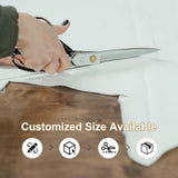 SUNLAX Sun Shade Sail,8'x10' Sand Rectangle Canopy Shades for Outdoor Patio Pergola Cover Sunshade Sails UV Blocking Canovas Covers SUNLAX