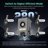 (High-Temp PC Plate) Bundle FLASHFORGE Adventurer 5M Pro 3D Printer and FLASHFORGE PC Sticker Plate FLASHFORGE