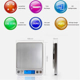 TXY LCD Portable Mini Electronic Digital Scales 3000g/0.1g Pocket Case Postal Kitchen Jewelry Weight Balance Scale TXY