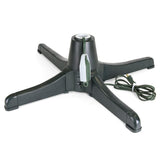 Best Choice Products 360-Degree Rotating Adjustable Christmas Tree Stand for Up to 7.5ft Artificial Tree w/ 3 Settings, 3 Built-in Electrical Outlets, Black Best Choice Products