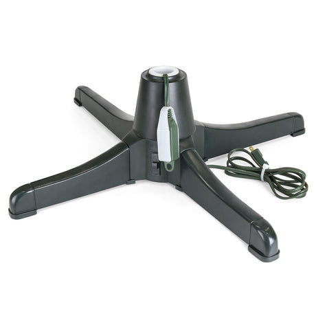 Best Choice Products 360-Degree Rotating Adjustable Christmas Tree Stand for Up to 7.5ft Artificial Tree w/ 3 Settings, 3 Built-in Electrical Outlets, Black Best Choice Products