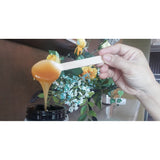 Gmark 100 ct Wooden Spoons, 6.5" Length, No Plastic Earth-Friendly, Disposable Biodegradable Wooden Cutlery, Green Product (Bag of 100pcs) GM1045 Gmark