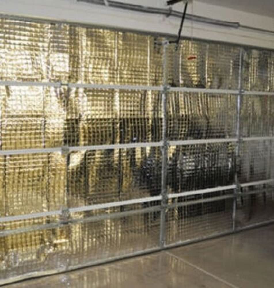 Garage Door Insulation - 21" x 36ft - Foam Core (FITS 9X7 Door) Trade Winds