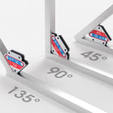 YESWELDER 25 LB & 50LB Welding Magnet-4 Pieces of Magnetic Welding Holder 25 LBS /50 LBs Holding Power Welding Accessories YESWELDER