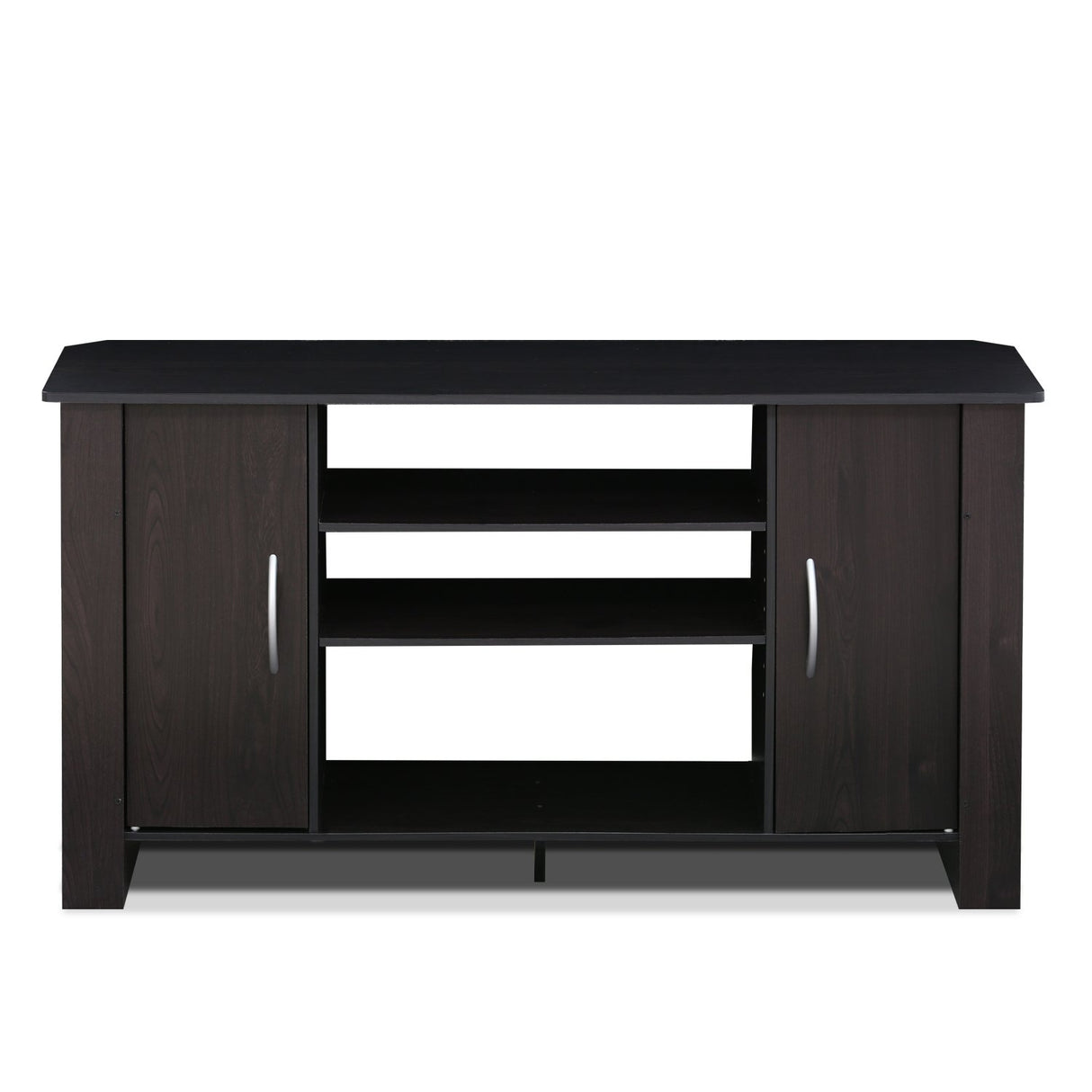 Furinno Econ TV Stand Entertainment Center, Espresso Furinno