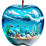 CZYWJMEI 5D Ocean Scenery Diamond Painting Kits for Adults Beginners,DIY Beach Shell Diamond Art,Full Round Drill Diamond Dot Gem Art Kits,Home Wall Decor 12x12 Inch CZYWJMEI