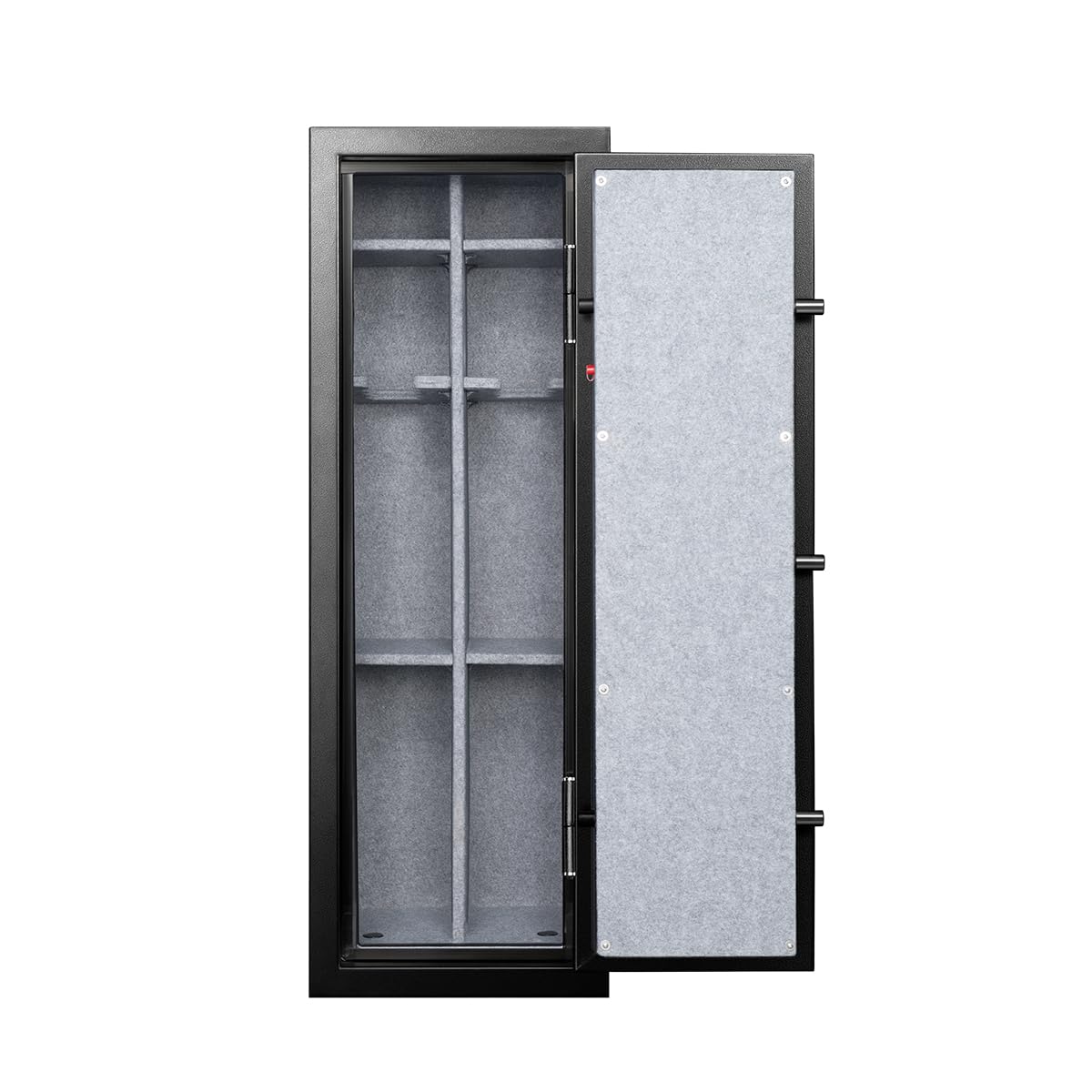 Fortress 14-Gun Fireproof Safe with Combination Lock, Black | 14-Gun with Combination Lock FORTRESS