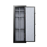 Fortress 14-Gun Fireproof Safe with Combination Lock, Black | 14-Gun with Combination Lock FORTRESS