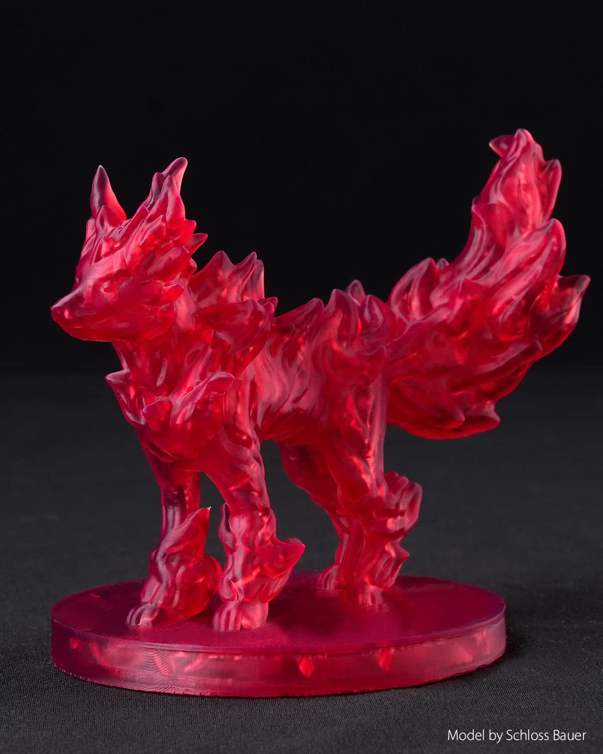 Aceaddity Elite Series 3D Printer Resin 405nm Photopolymer Resin LCD/DLP UV-Curing High Precision 3D Printing Liquid Compatible with 8k 3D Printer (Clear Red, 1200g) Aceaddity