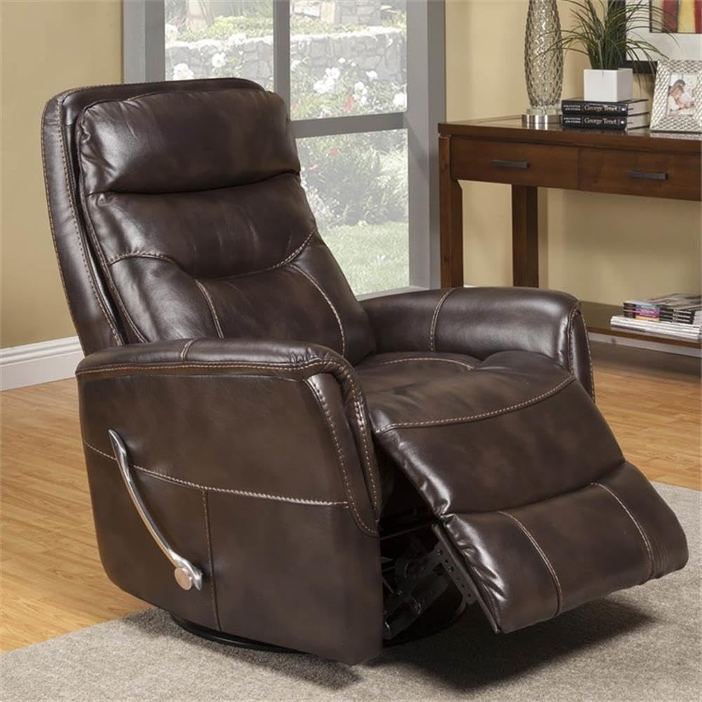 Parker Living Gemini - Truffle Manual Swivel Glider Recliner Parker Living