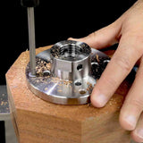 Hurricane Turning Tools, 3", 4", 6" Steel Faceplate Set For Wood Lathe, 1 1/4" x 8 TPI, Pack of 3 Faceplates Hurricane Turning Tools