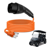 2.04.0620 Charging Power Cord Compatible with Evolution ICON EV Golf Carts 120V 3 Pin Charge Cable Assembly Replacement# ST-031016-PT JINGTAO88