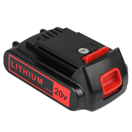 KINGTIANLE 2.5Ah 20V Max Lithium Battery Replacement for Black and Decker 20V Lithium Battery LBXR20 LBXR20-OPE LB20 LBX20 LBX4020 LB2X4020 Cordless Tools Batteries KINGTIANLE