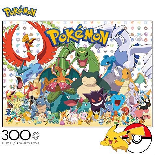 Buffalo Games - Pokémon - Fan Favorites - 300 Large Piece Jigsaw Puzzle Multicolor, 21.25"L X 15"W