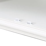 Merax 75.3"x 105.5" Tall Display Cabinets and Two Triangle Sided Bookshelves,Minimalist Wooden Storage Cabinets, Sideboard Cupboard for Living Room,Dining Room Hallway Entryway,White Merax