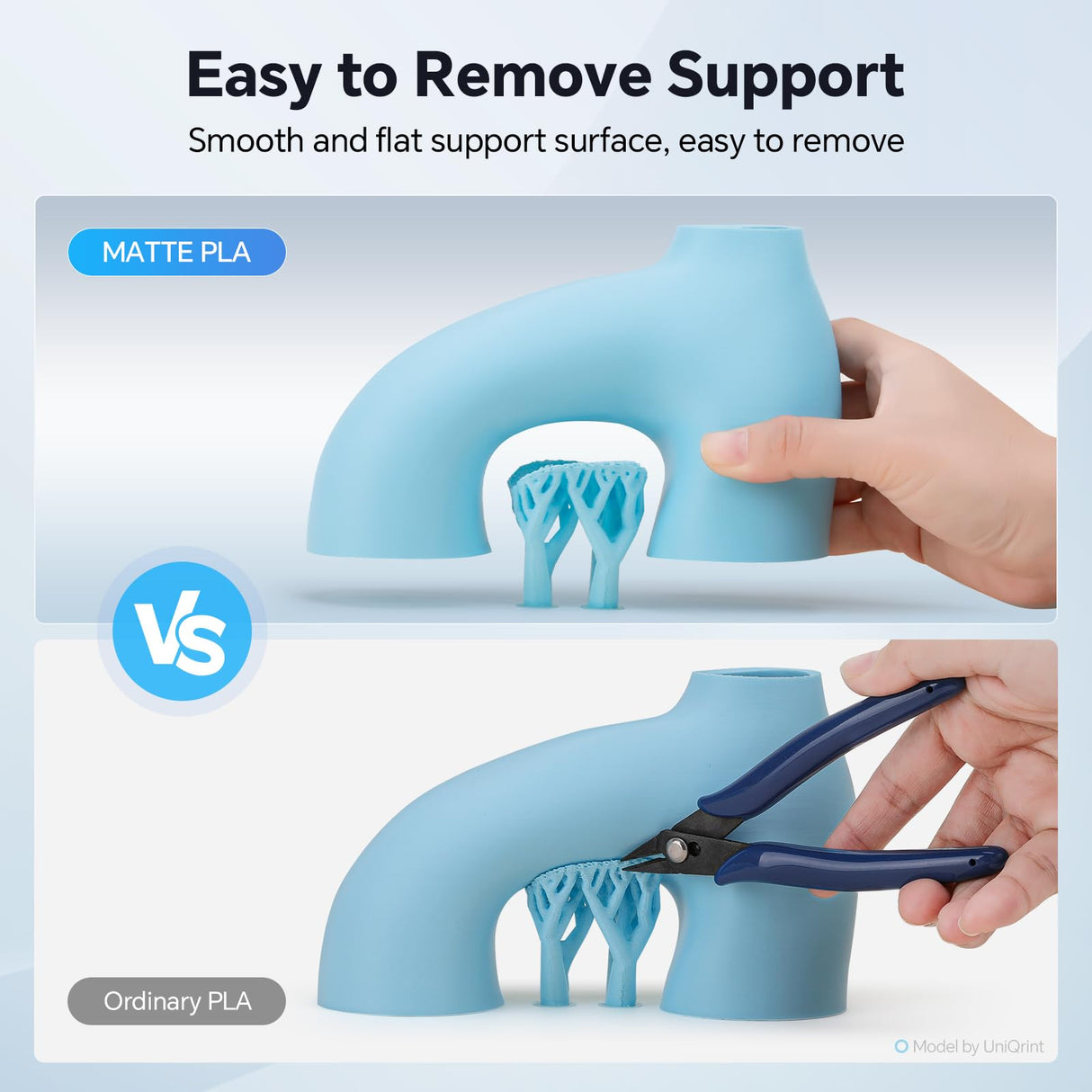 DEEPLEE Matte PLA Filament 1.75mm, 3D Printer Filament Dimensional Accuracy +/- 0.02mm, No Clogging, Higher Toughness, Cardboard Spool 3D Filament, 1kg Black Deeplee