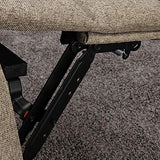 RecPro Charles Collection | 30" Powered Zero Wall RV Recliner | Wall Hugger Recliner | RV Living Room (Slideout) Chair | RV Furniture | RV Chair | Cloth (Oatmeal, 2 Chairs) RecPro