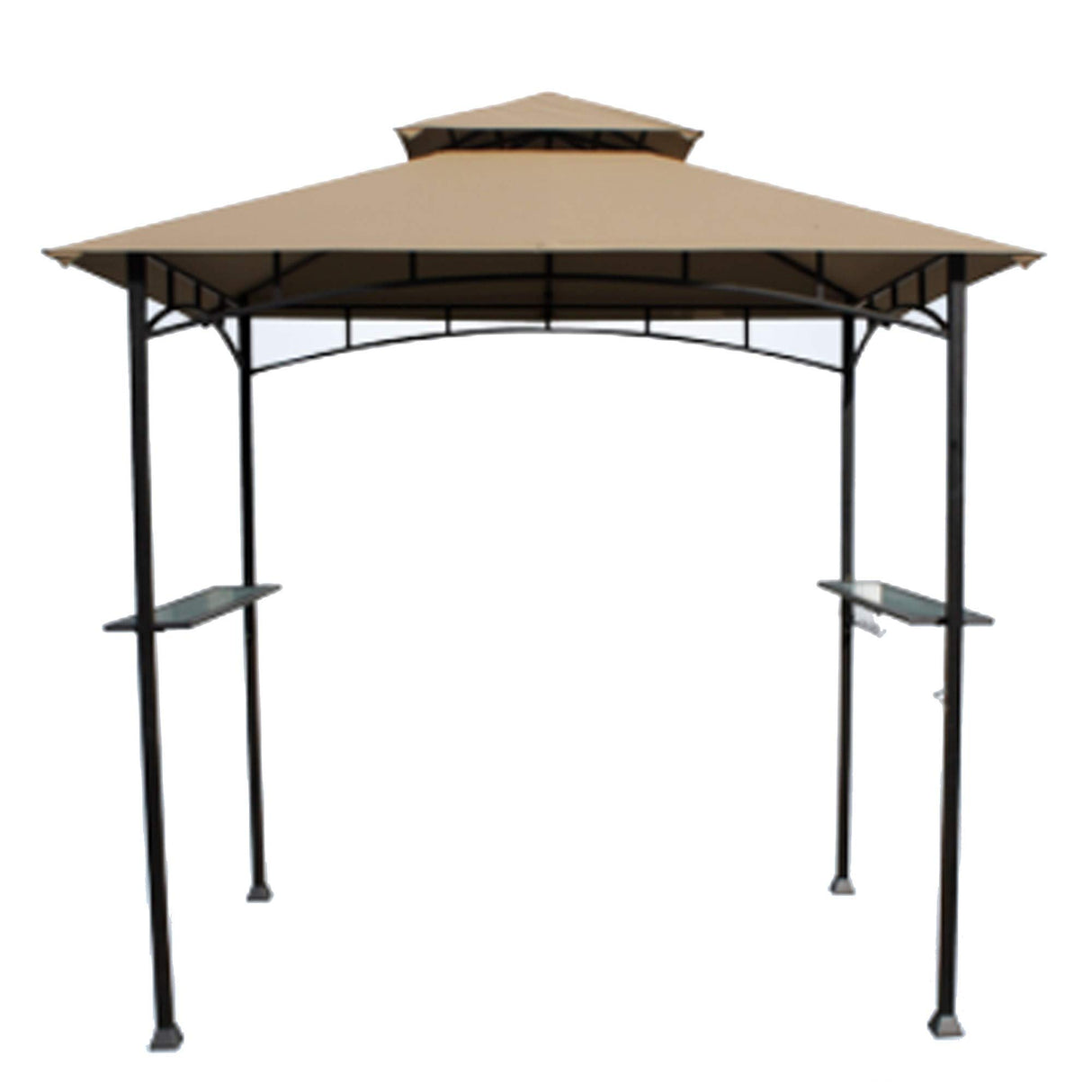 Garden Winds Replacement Canopy Top Cover for The Aldi Gardenline Belavi Shoprite Grill Gazebo - Standard 350 (Will not fit Any Other Model) - Top Tier 34" x 21", Bottom Tier 96" x 60" Garden Winds