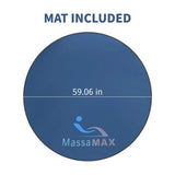 MassaMAX MT339 4D Massage Chair, Full Body Shiatsu Recliner with Auto Extendable Footrest, Zero Gravity, SL Track, Deep Yoga Stretch,15 Modes, AI Voice Control, Foot Rollers, and Heating (Magic Black) MassaMAX