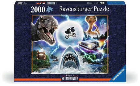Ravensburger Universal Amblin Jigsaw Puzzle | 2000 Pieces of Nostalgia | Unique, Softclick Technology, Durable Puzzle for Adults | 17152 Ravensburger