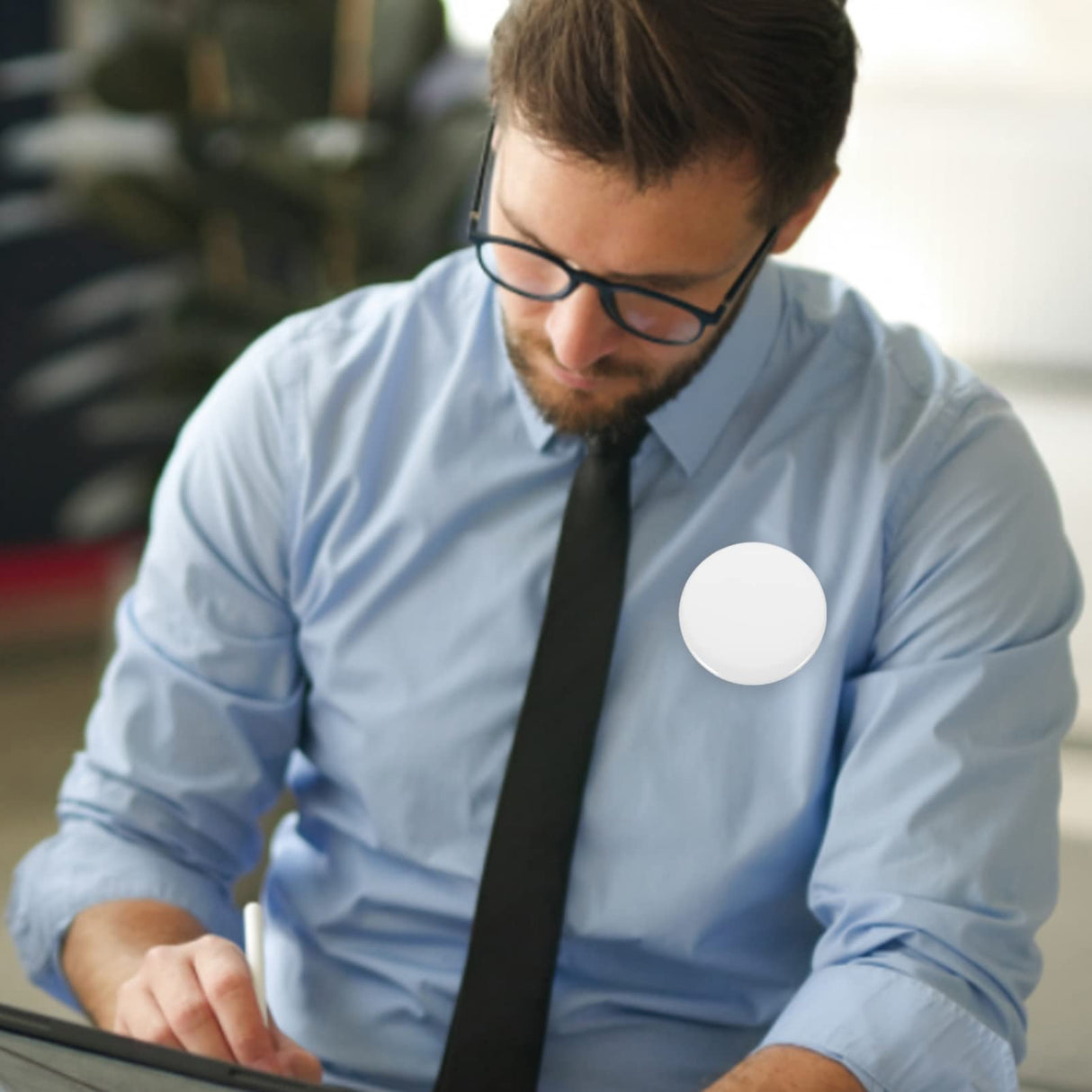 SEWACC 20 Pcs Blank Button Making Supplies Round Badge Button Parts Metal Button Pin Badges for Button Maker Machine DIY Craft Supplies White Decor SEWACC