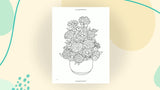 Floral Bouquets Coloring Book (Dover Nature Coloring Book) Dover Publications