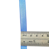 Chenkou Craft Solid Organza Ribbon Assorted 24 Yards Craft Bow Party Decoration Packing Ribbons (Mix, 3/8"(10mm)) Chenkou Craft