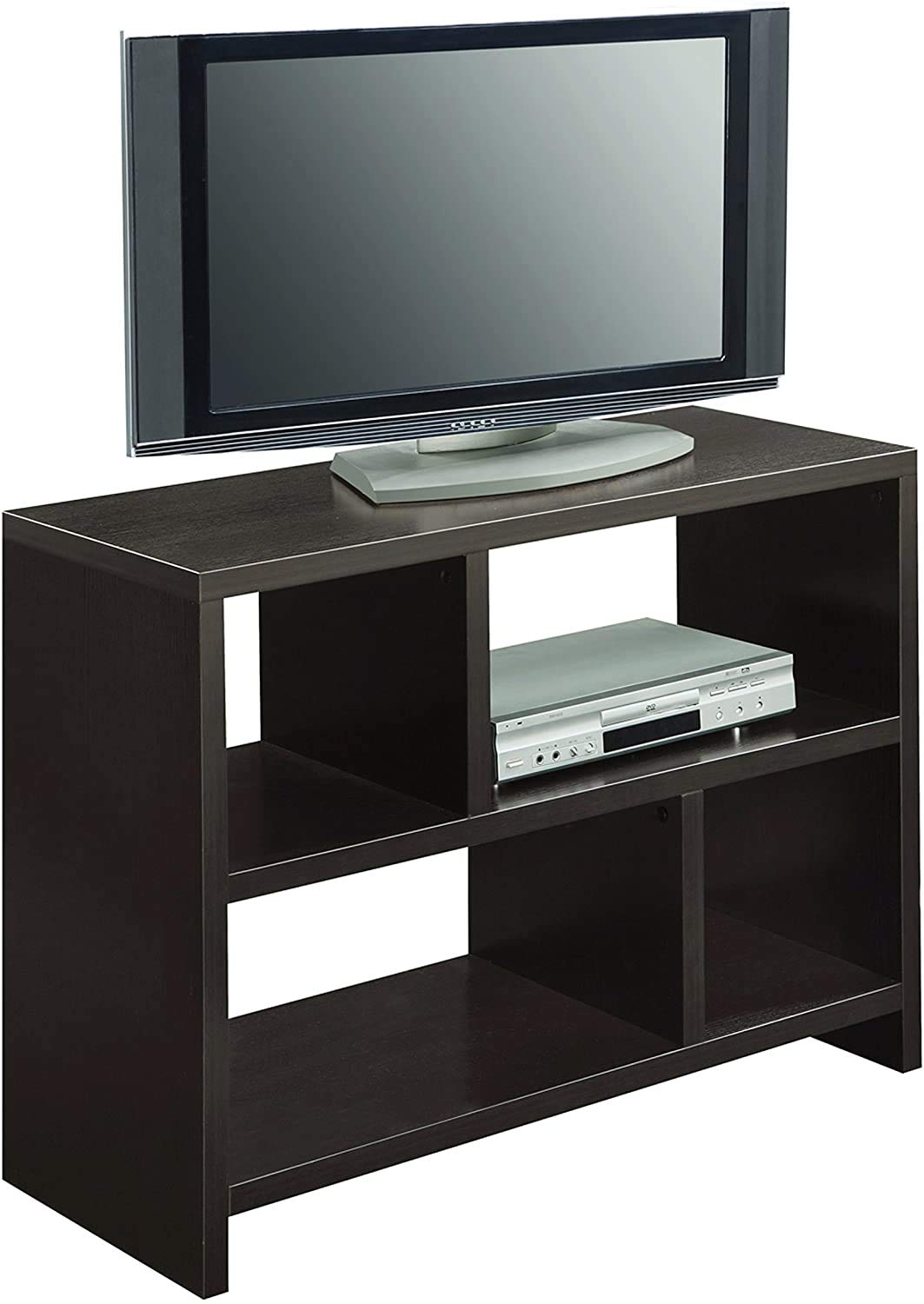 Convenience Concepts Northfield Console 3 Tier Bookcase, Espresso - WoodArtSupply