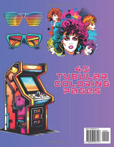 I Love the 80s Coloring Book for Adults Best of the 80s Coloring Pages Pop Culture Coloring Book WoodArtSupply