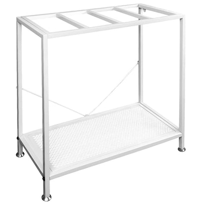 Fish Tank Stand: The Perfect 29 Gallon Metal Aquarium Stand Measuring 32.7" W x 13" D x 32.3" H to Fit Your Aquatic Display Needs.(29 Gallon-White) - WoodArtSupply