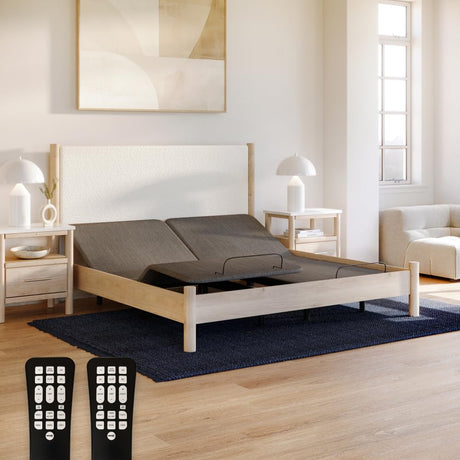 Adjustable Comfort Classic Adjustable Base - Twin XL - Head & Foot Incline - Wireless Remote with Memory - Easy Set Up - Zero Clearance - Zero Gravity - Durable Frame Adjustable Comfort