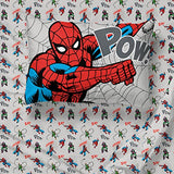 Marvel Spiderman Spidey VS 5 Piece Twin Size Bed Set - Includes Comforter & Sheet Set Bedding - Super Soft Fade Resistant Microfiber (Official Product) Jay Franco
