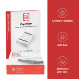 TRU RED Printer Paper, 8.5" x 11", Designed for High-Speed Printers, 92-Brightness, White Color (500 Sheets/Ream) TRU RED