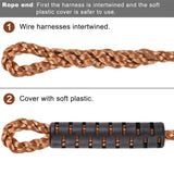 SELEWARE Tree Swing Rope Hammock Chair Strap Hanging Kit,Length Adjustable Nylon Rope Holds to 1000lbs,Perfect for Playground Set, Children Swing, Outdoor Hammock and Hanging Chair, 40 Inch SELEWARE