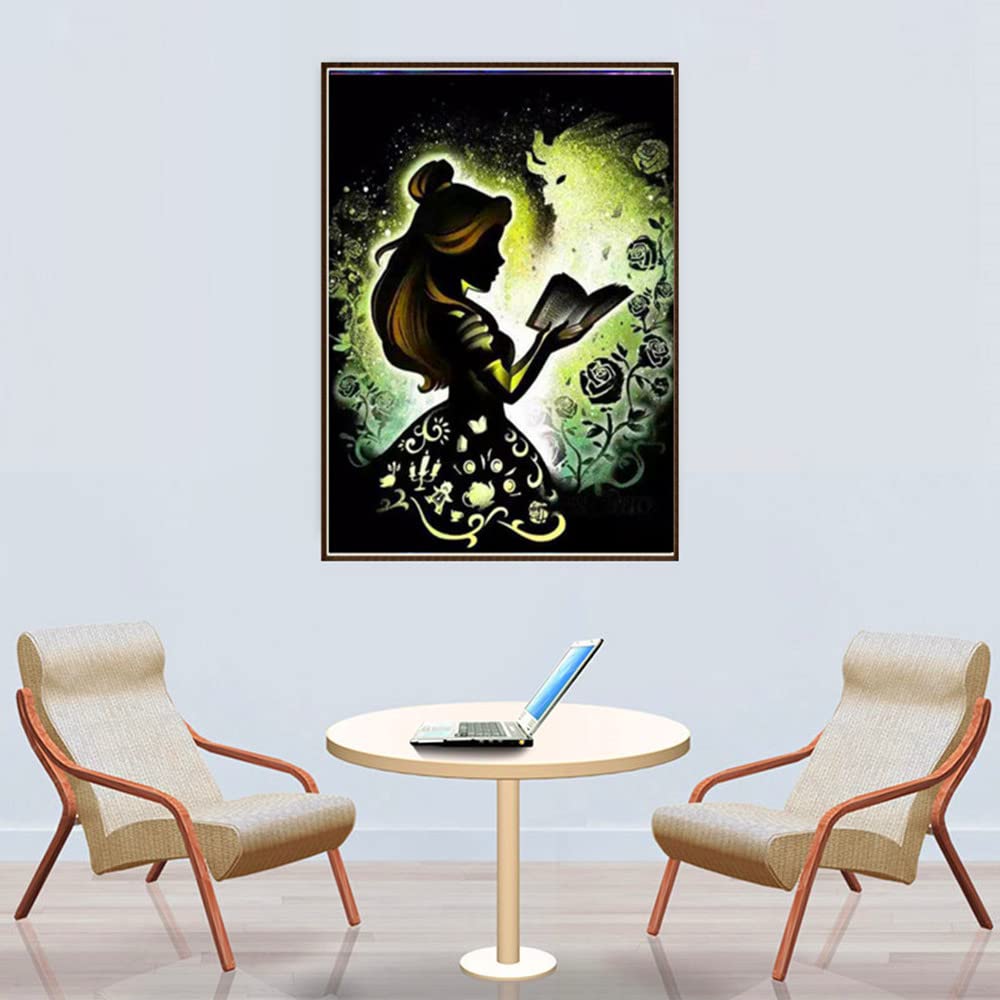 MMAHD 5D DIY Diamond Art Painting Kits for Adults,Full Drill Embroidery Paintings Rhinestone Pasted DIY Painting Cross Stitch Arts Crafts for Home Wall Decor 11.8×15.8Inches MMAHD