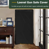 Loenel Gun Safe Cover, Waterproof Gun Cabinet Cover for The Gun Safe of Domestic Rifles And Pistols, Dustproof Rifle Safe Cover Keep Them Concealed from Sight (60" H x 36" W x 29" D) Loenel