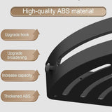 3-Pack Black Triangle Shower Caddy, 3-Tier Shower Caddy Corner Shelves Shower Storage Rack, Drill Free Wall Mount Shower Organizer, Bathroom Adhesive Corner Shelves Caddies with Hooks (Black) Generic