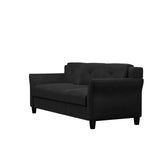 Lifestyle Solutions Harrington Sofa in Black LifeStyle Solutions