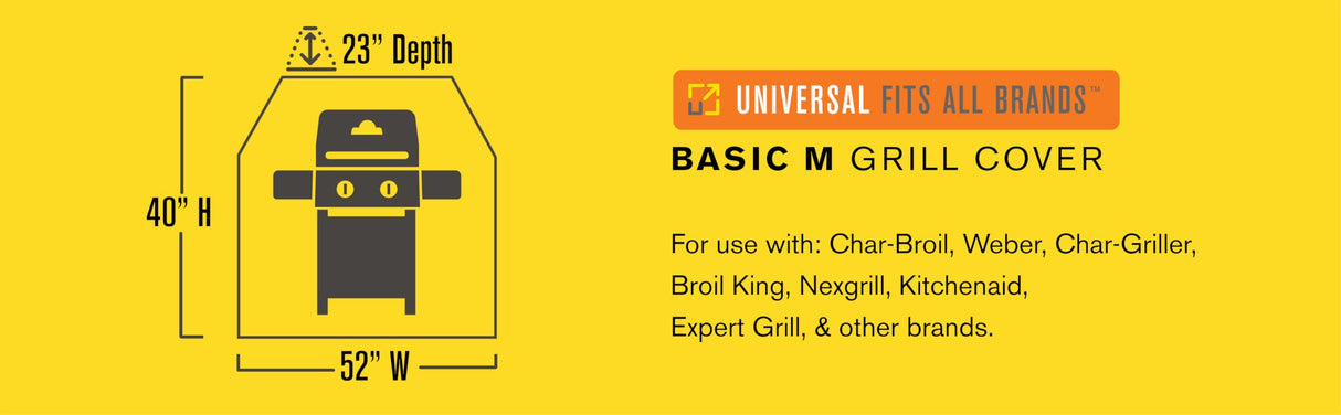 Char-Broil 2 Burner Medium Basic Grill Cover Char-Broil