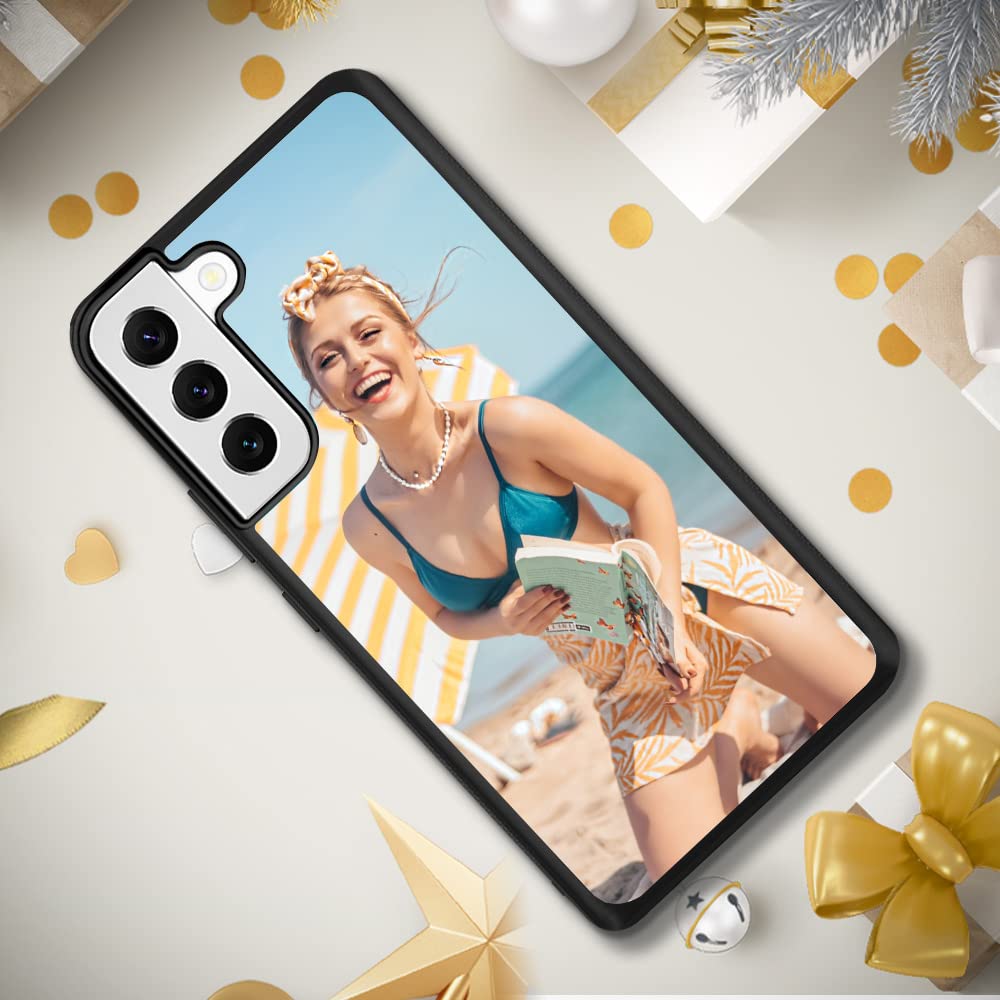 FOQENCCI 5 Piece Phone Case for Samsung Galaxy S23 Plus Sublimation Case Blank Printable DIY Custom Phone Case Soft TPU + Hard PC Anti-Slip Anti-Scratch Shockproof Protective Cover for Galaxy S23 Plus FOQENCCI