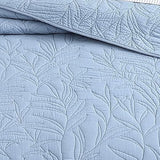 Tommy Bahama - Queen Quilt, Reversible Cotton Bedding, Pre-Washed for Added Softness (Costa Sera Blue, Queen) Tommy Bahama