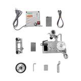 1" x 30" Belt Sander Bench Grinder with 60/800 Grits Sanding Belts, Desktop Belt Knife Sharpener Belt Sander Polisher Sharpener Grinder - DC Brushless Motor Polishing Machine 550W 110V (US Stock) JAYEUW