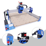 4040 CNC Router Machine,Engraving Machine,Aluminum Frame USB Router Engraver,100W Router Machine CNC Engraving Machine for Carving Cutting Wood Acrylic MDF Nylon Weglae