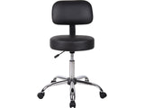 Be Well Medical Spa Professional 26.5-Inch Drafting Stool, Black (B245-BK) B245-BK Boss Office Products