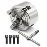 Yunnergo K72-100 Lathe Independent Chuck 4 Inch Manual Chuck 4 Jaw 3500 r/min Yunnergo