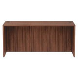 Alera Alera Valencia Series Straight Front Desk Shell, 65" X 29.5" X 29.63", Modern Walnut Alera