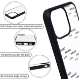 MAIKESUB 5 PCS Sublimation Phone Case for iPhone 13 6.1 Inch Sublimation Blanks Printable Blank Phone Cases Customized Phone Covers for DIY Soft Rubber Protective Shockproof Slim Case Anti-Slip MAIKESUB