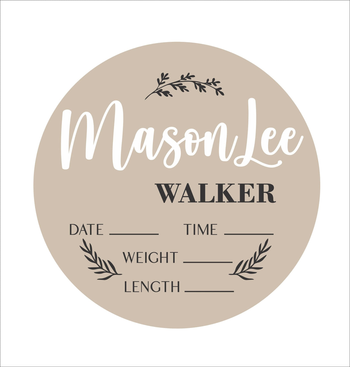 Personalized Baby Announcement Sign, Custom Baby Name, 3D Wood Baby Birth Stats Sign, Engraved Hospital Baby Sign, Newborn Gift, Newborn Baby, FranJohnsonHouse